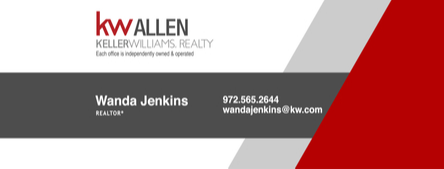 Wanda Jenkins, your premier local real estate services agent.